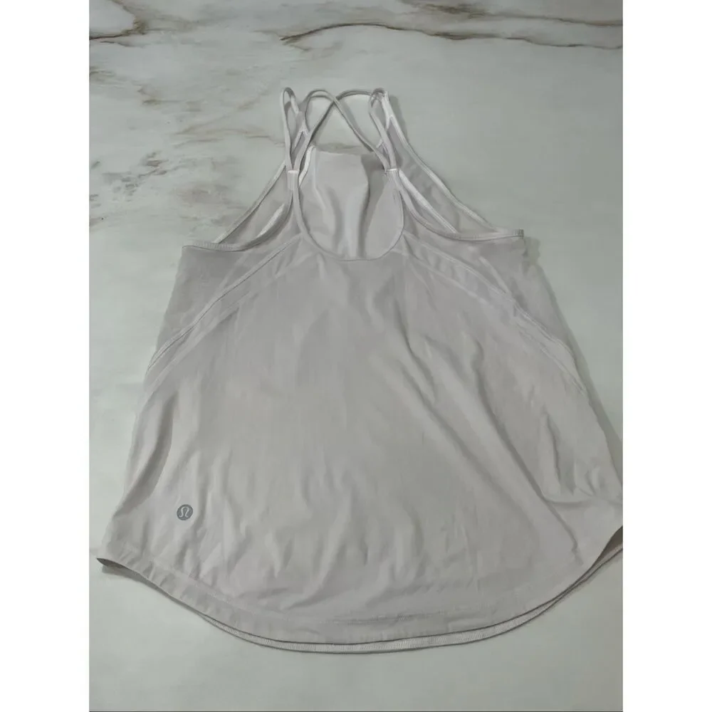 Lululemon Pullover Tank Top with Mesh Panels size Medium